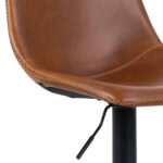 Baaripukk OREGON, vintage brandy kunstnahk, 47x51xH110cm Baaripukid ja baarilauad ACTONA