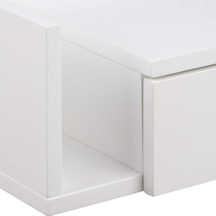 Öökapp ASHLAN 40x32xH16,5cm, valge Magamistuba ACTONA
