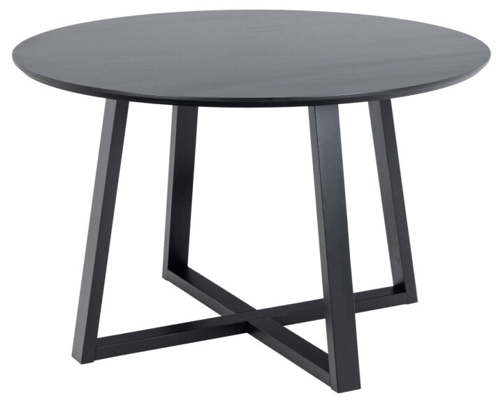 Söögilaud MALIKA D120xH75cm, must Söögilauad ACTONA