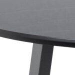 Söögilaud MALIKA D120xH75cm, must Söögilauad ACTONA