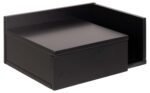 Öökapp ASHLAN 40x32xH16,5cm, must Magamistuba ACTONA