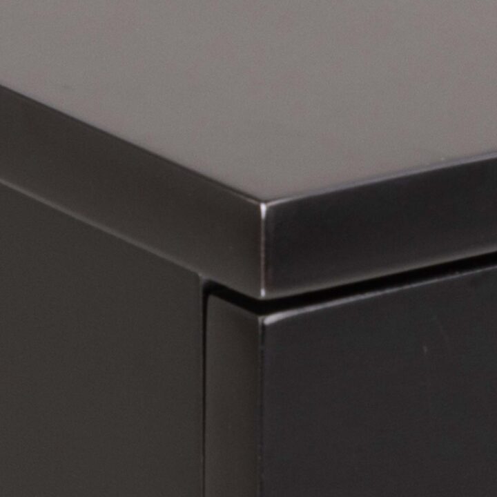 Öökapp ASHLAN 40x32xH16,5cm, must Magamistuba ACTONA