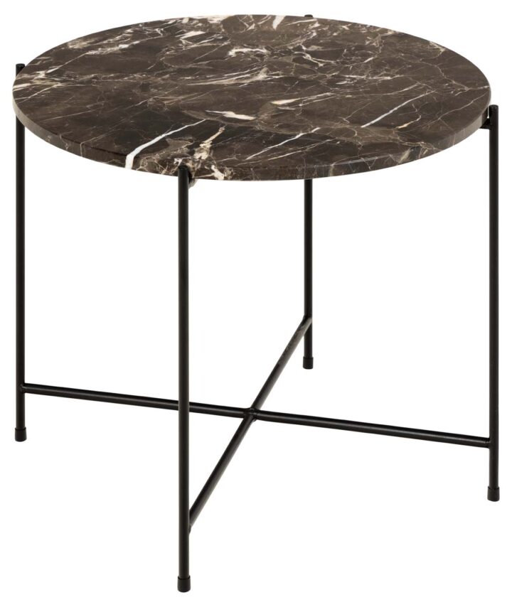 Abilaud AVILA D52xH40cm, pruun, marmor, metall Diivanilauad ja abilauad ACTONA