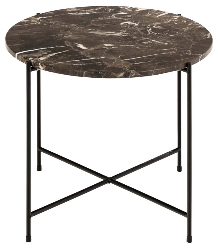 Abilaud AVILA D52xH40cm, pruun, marmor, metall Diivanilauad ja abilauad ACTONA