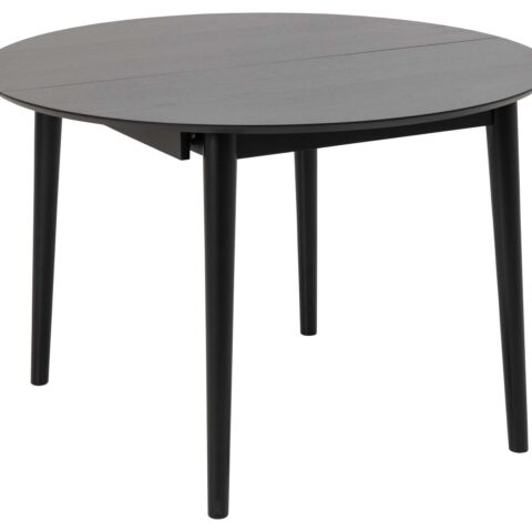 Söögilaud MONTREUX D115/154xH75cm, must Söögilauad ACTONA