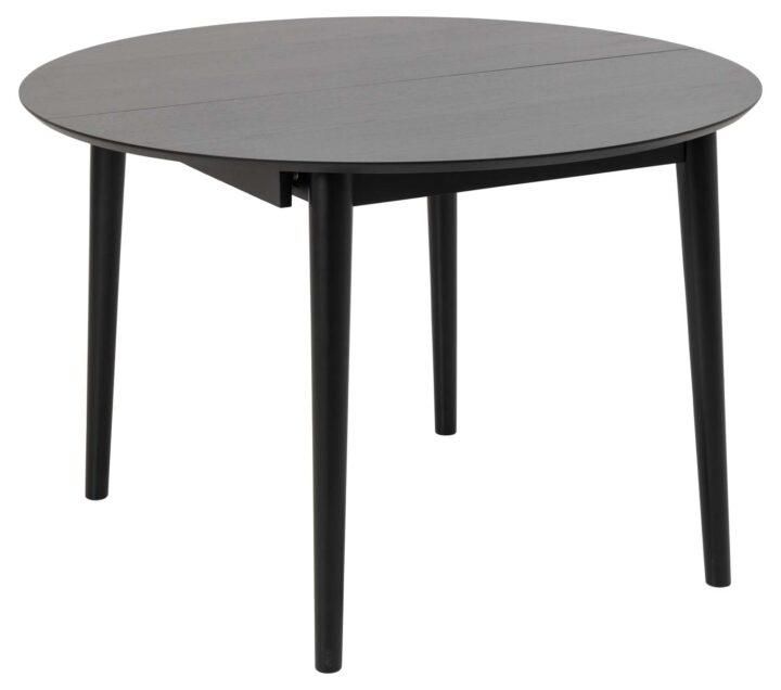 Söögilaud MONTREUX D115/154xH75cm, must Söögilauad ACTONA