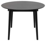 Söögilaud MONTREUX D115/154xH75cm, must Söögilauad ACTONA
