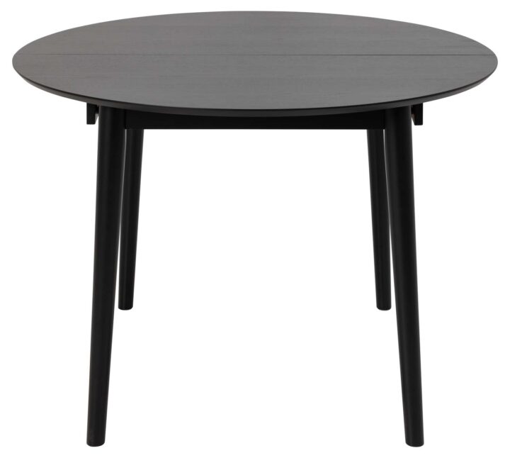 Söögilaud MONTREUX D115/154xH75cm, must Söögilauad ACTONA