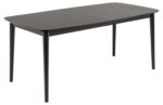 Söögilaud MONTREUX 180/219x90xH75cm, must Söögilauad ACTONA