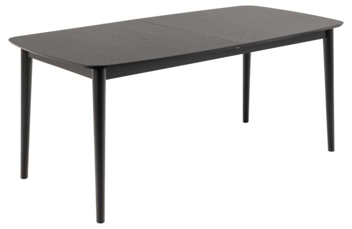 Söögilaud MONTREUX 180/219x90xH75cm, must Söögilauad ACTONA