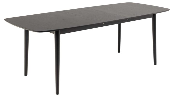 Söögilaud MONTREUX 180/219x90xH75cm, must Söögilauad ACTONA