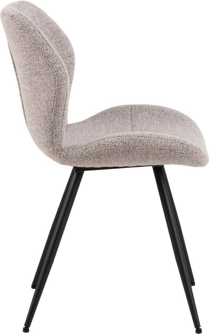 Tool PETRI beež, 48x55xH82,5cm, bukleekangas Söögituba Söögilauatoolid, taburetid, pin