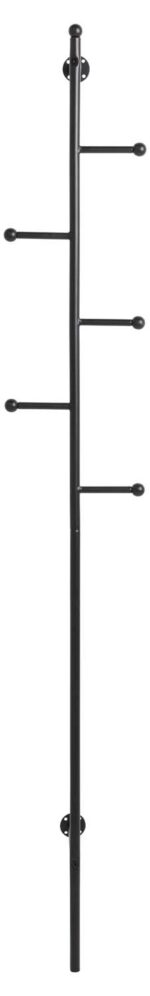 Riidenagi ASPEN 24,6×20,7xH171,2cm, must Esik ja Garderoob ACTONA