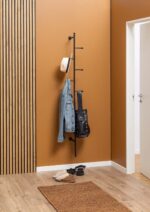 Riidenagi ASPEN 24,6×20,7xH171,2cm, must Esik ja Garderoob ACTONA