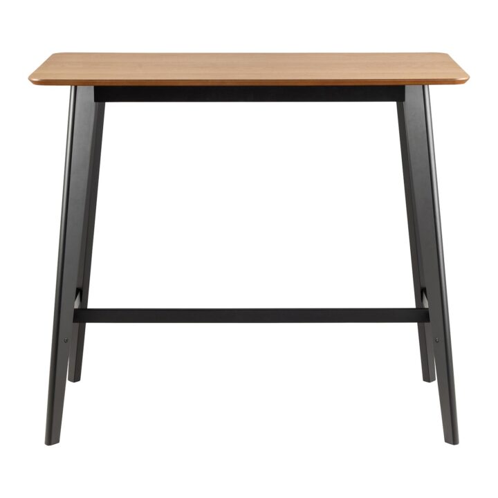 Baarilaud ROXBY 120x60xH105cm, naturaalne/must Baarilauad ACTONA