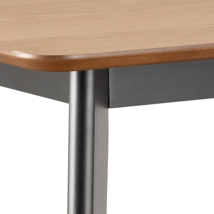 Baarilaud ROXBY 120x60xH105cm, naturaalne/must Baarilauad ACTONA