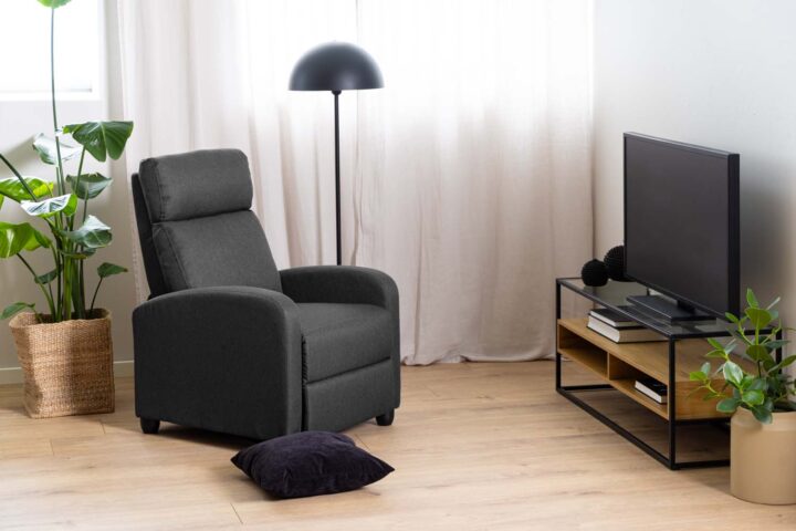 Tugitool SIOM recliner, hall, 67x87xH100,5cm Elutoamööbel Recliner