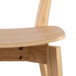 Baaritool ROXBY naturaalne, 45x49xH105cm, tammespoon, puit Baaripukid ja baarilauad ACTONA