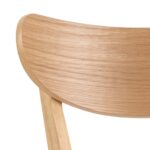 Baaritool ROXBY naturaalne, 45x49xH105cm, tammespoon, puit Baaripukid ja baarilauad ACTONA