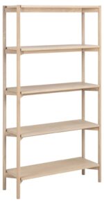 Riiul OXFORD 86x30xH160cm, valge Elutoamööbel ACTONA