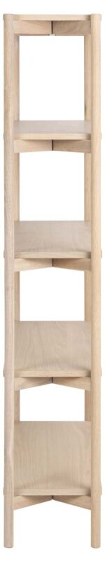 Riiul OXFORD 86x30xH160cm, valge Elutoamööbel ACTONA