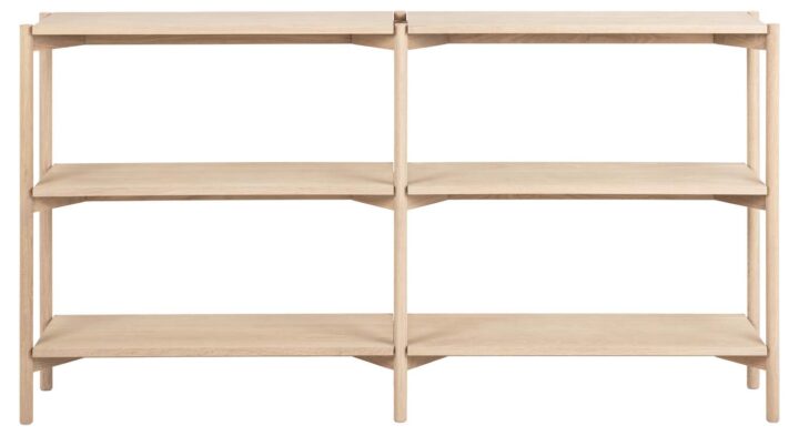 Riiul OXFORD 169x30xH88,5cm, valge Elutoamööbel ACTONA