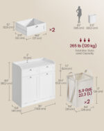 Vannitoakapp 78.9x40x80.2cm Vannitoakapid