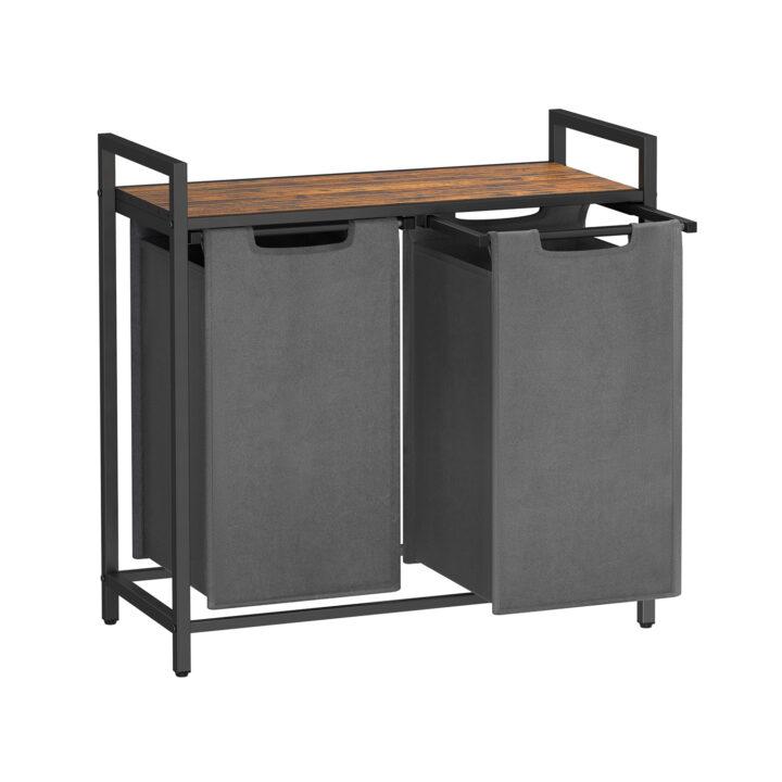 Pesukorv 73x33x72cm, hall, retro värv Pesukorvid