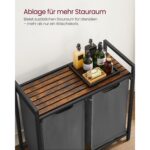 Pesukorv 73x33x72cm, hall, retro värv Pesukorvid