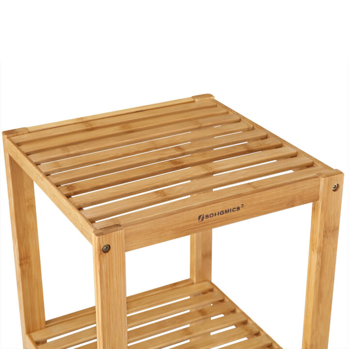 Riiul 33x33x146cm, looduslik Vannitoakapid
