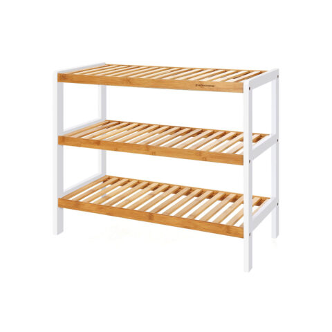Kingariiul 70x26x55cm, looduslik, valge Jalatsikapid, jalatsiriiulid
