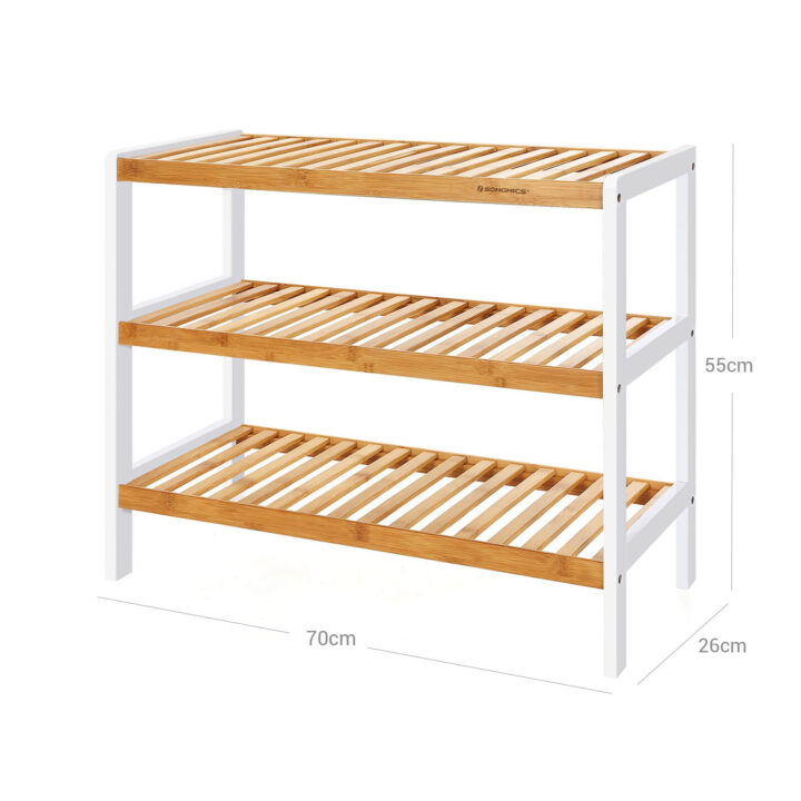 Kingariiul 70x26x55cm, looduslik, valge Jalatsikapid, jalatsiriiulid