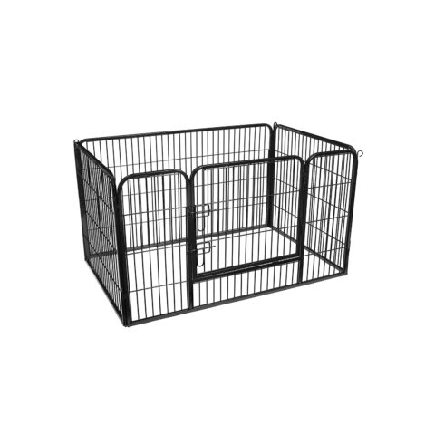 Koeraaedik 119x77x70cm, must, must Koeraaedikud