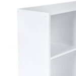 Raamatukapp 50x24x80cm, valge Raamaturiiulid