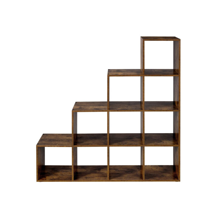 Raamatukapp 129.5x29x129.5cm, valge Raamaturiiulid