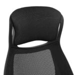 Kontoritool 68x55x(116-126)cm, must Kontoritoolid