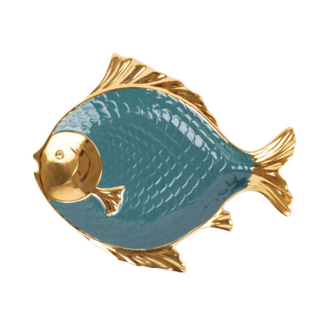 Vaagen GOLDFISH 38x34cm, roheline keraamika Lauanõud Lauanõud