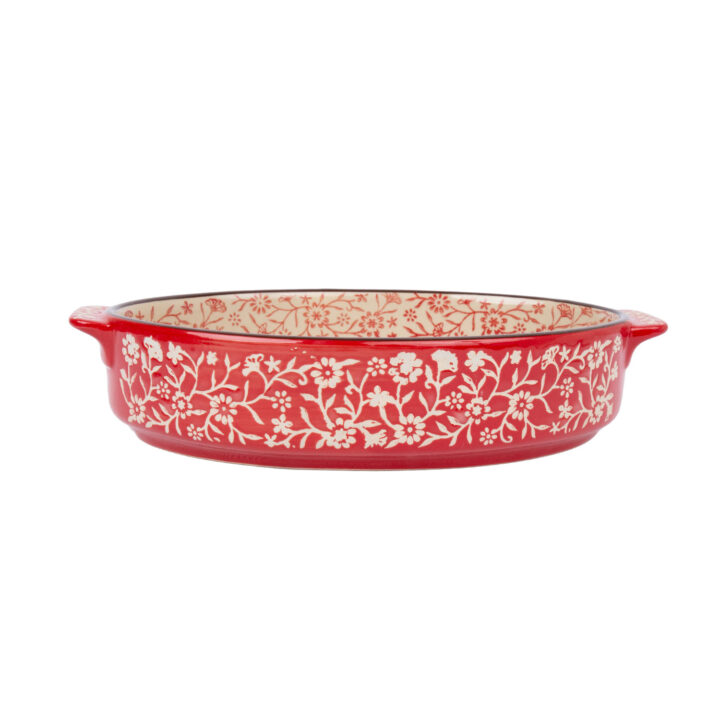 Ahjuvorm STAR BAKE 23,5x14cm, punane keraamika Lauanõud Lauanõud