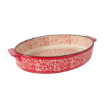Ahjuvorm STAR BAKE 33,2×20,3cm, punane keraamika Lauanõud Lauanõud