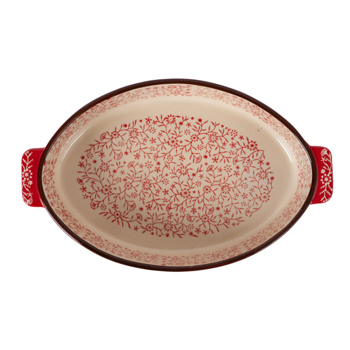 Ahjuvorm STAR BAKE 33,2×20,3cm, punane keraamika Lauanõud Lauanõud