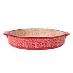 Ahjuvorm STAR BAKE 33,2×20,3cm, punane keraamika Lauanõud Lauanõud