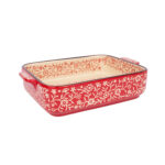Ahjuvorm STAR BAKE 21x14cm, punane keraamika Lauanõud Lauanõud