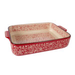 Ahjuvorm STAR BAKE 31x21cm, punane keraamika Lauanõud Lauanõud