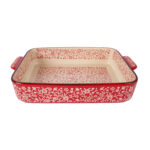 Ahjuvorm STAR BAKE 31x21cm, punane keraamika Lauanõud Lauanõud