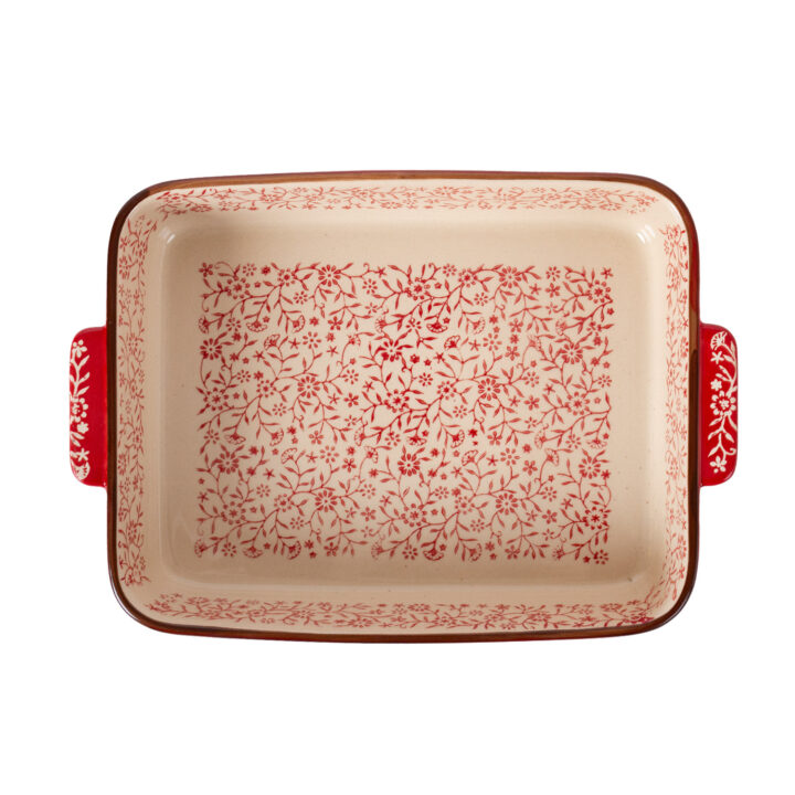 Ahjuvorm STAR BAKE 31x21cm, punane keraamika Lauanõud Lauanõud