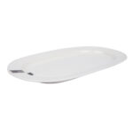 Vaagen ARDEN 31,5×17,5cm, valge keraamika Lauanõud Lauanõud