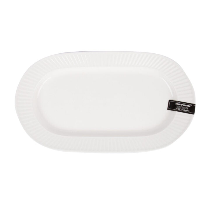 Vaagen ARDEN 35×19,5cm, valge keraamika Lauanõud Lauanõud