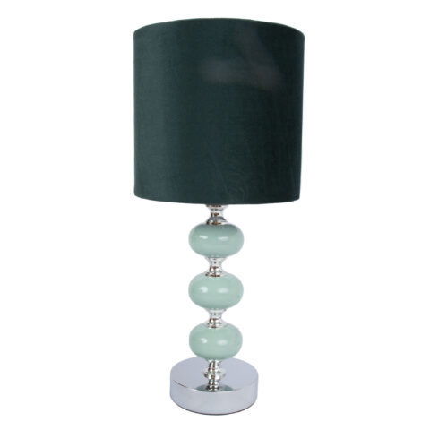 Laualamp GREEN H39cm, kuppel: roheline, jalg: roheline keraamika Laualambid Laualambid