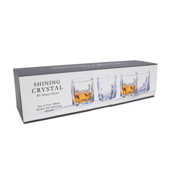 Joogiklaas SHINING 280ml, läbipaistev Klaasid, pokaalid Klaasid, pokaalid