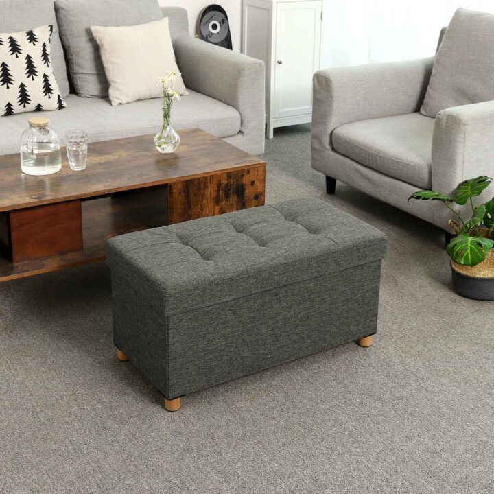 Plastikust tumba 76x38x40cm, hall Pesukorvid ja hoiukastid